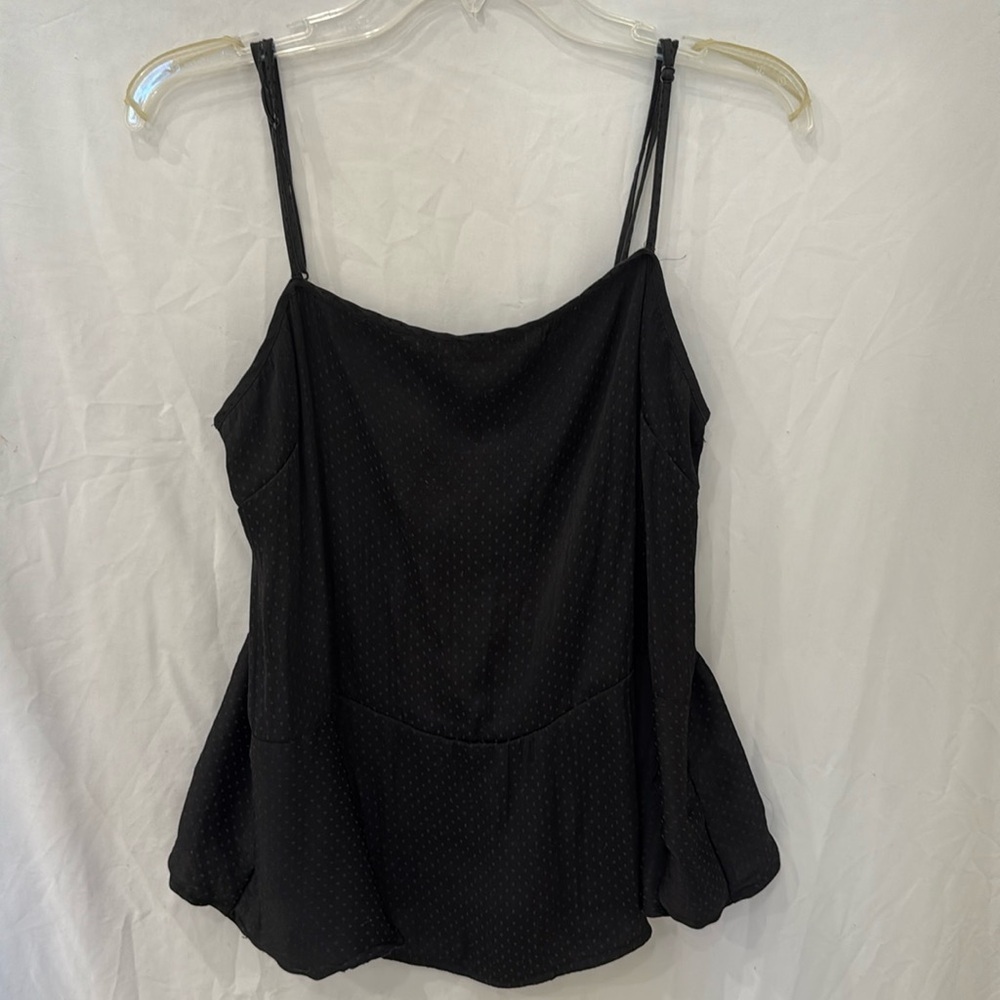 FREE PEOPLE intimately Womens Black Tank Spaghetti Strap  Top Size: med